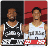 Brooklyn Nets (128) Vs. Portland Trail Blazers (123) Post Game GIF - Nba Basketball Nba 2021 GIFs