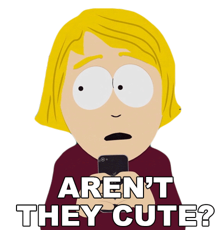 Arent They Cute Linda Stotch Sticker - Arent They Cute Linda Stotch South Park Stickers