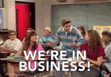 Were In Business Back To Business GIF - Were In Business Back To Business Business GIFs