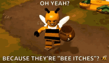 Oh Y Eah E Ating GIF - Oh Y Eah E Ating Bee GIFs