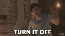 Turn It Off Please GIF - Turn It Off Please Angry GIFs