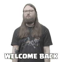 Welcome Back Drew Sticker - Welcome Back Drew Clash Royale Stickers