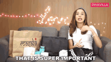 That Is Super Important Hesha Chimah GIF - That Is Super Important Hesha Chimah Pinkvilla GIFs