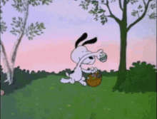 Happy Easter Snoopy GIF - Easter Happyeaster Eastersunday GIFs