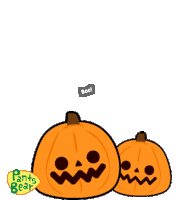 Happy Ghost Pumpkin Crafting Sticker - Happy Ghost Pumpkin Crafting Ghost Stickers