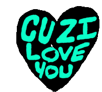 Cuz I Love You Broken Heart Sticker - Cuz I Love You Broken Heart Sad Stickers