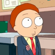 Rick And Morty Lawyer Morty GIF - Rick And Morty Lawyer Morty GIFs