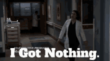 Greys Anatomy Amelia Shepherd GIF - Greys Anatomy Amelia Shepherd I Got Nothing GIFs