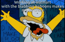 Working At Walmart With The Babbling Baboons GIF - Working At Walmart With The Babbling Baboons Makes Me GIFs