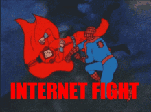 Spider Man Internet Fight GIF - Spider Man Internet Fight Marvel GIFs