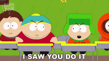 I Saw You Do It Clyde Donovan GIF - I Saw You Do It Clyde Donovan Eric Cartman GIFs