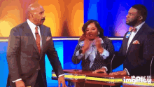 family feud steve harvey support its up there encouragement