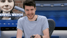 Laughing Benedict Townsend GIF - Laughing Benedict Townsend Youtuber News GIFs