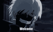 Tokyo Ghoul Anime Welcome GIF - Tokyo Ghoul Anime Welcome Welcome GIFs