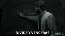 Divide Y Venceras El Profesor GIF - Divide Y Venceras El Profesor Alvaro Morte GIFs