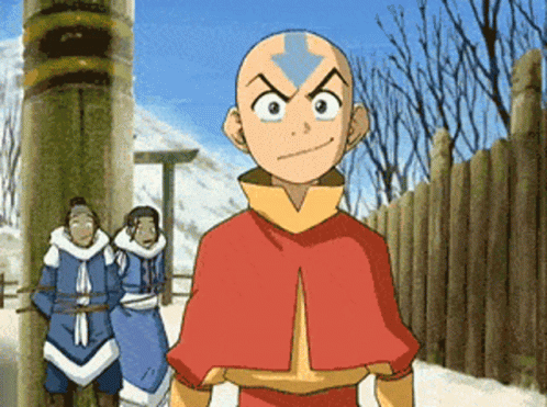 Aang Avatar GIF - Aang Avatar Funny - Discover & Share GIFs