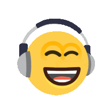 Music Listening Sticker - Music Listening Happy Stickers