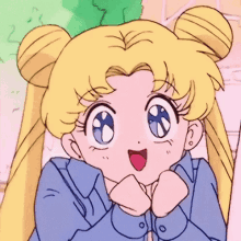 Sailor Moon Excited GIF - Sailor Moon Excited Sparkly Eyes GIFs