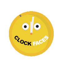 Clock Faces Sticker - Clock Faces Stickers