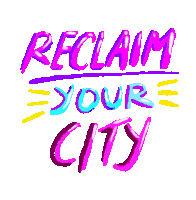 Reclaim Your City Justice System Sticker - Reclaim Your City Justice System Injustice Stickers