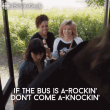 if the bus is a rockin dont come a knockin jocelyn jocelyn schitt schitts creek ep506 if the bus is a rockin dont come a knockin jocelyn jocelyn schitt schitts creek ep506