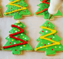 christmas cookies cookie tree christmas food