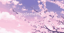 Reglement Fleur De Sakura GIF - Reglement Fleur De Sakura GIFs