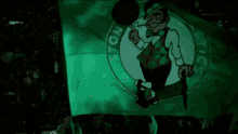 Boston Celtics Celtics GIF - Boston Celtics Celtics Flag GIFs