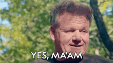 Yes Maam Gordon Ramsay GIF - Yes Maam Gordon Ramsay Uncharted GIFs