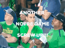 Notre Dame Screw Up GIF - Notre Dame Screw Up Another GIFs