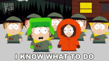 I Know What To Do Kenny Mccormick GIF - I Know What To Do Kenny Mccormick Kyle Broflovski GIFs