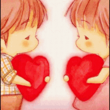 Couple Hearts GIF - Couple Hearts Love You Too GIFs