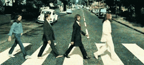 The Beatles Abbey Road GIF - The Beatles Abbey Road Walking - Descubre &amp; Comparte GIFs