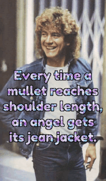 mullet 1980s angel led zeppelin robert plant