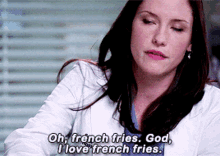 Greys Anatomy Lexie Grey GIF - Greys Anatomy Lexie Grey Oh French Fries GIFs