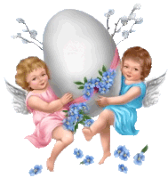 Angyalkák Egg Sticker - Angyalkák Egg Easter Stickers