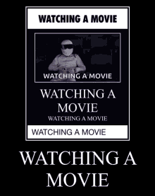 watching movie