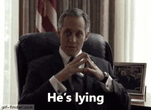 Called Out GIF - Lying Hes Lying Liar GIFs
