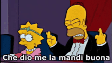 Che Dio Me La Mandi Buona Speriamo Bene Pregare Homer Simpson Dita Incrociate GIF - Hope For The Best Hope Finger Crossed GIFs