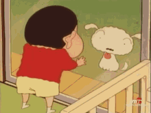 Shinchan Suspicious GIF - Crayon Shinchan Scared Terrified GIFs