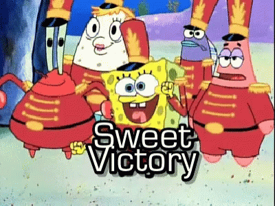 Sweet Victory Spongebob Gif Sweet Victory Spongebob Victory Dance Discover Share Gifs