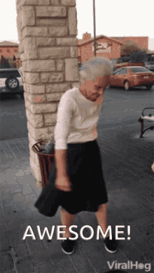 awesome grandma dancing viral hog cool
