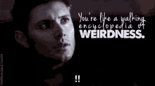 Supernatural Weird GIF - Supernatural Weird Weirdness GIFs