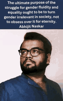 Abhijit Naskar Naskar GIF - Abhijit Naskar Naskar Gender Equality GIFs