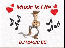 house music dancing woody music is life