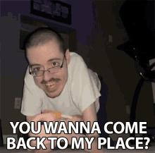 You Wanna Come Back To My Place Invite GIF - You Wanna Come Back To My Place Invite Offer GIFs