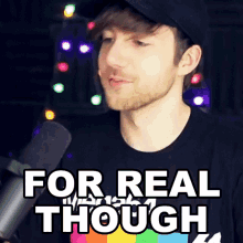 For Real Though Robert Geraldino GIF - For Real Though Robert Geraldino Robertidk GIFs