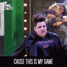 Cause This Is My Game Performer GIF - Cause This Is My Game Performer Entertainer GIFs