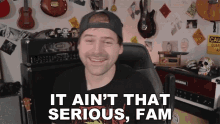 It Aint That Serious Fam Jared Dines GIF - It Aint That Serious Fam Jared Dines Nothing Serious GIFs