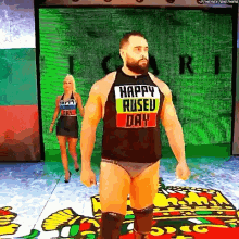 rusev day rusev aiden english lana entrance rusev day rusev aiden english lana entrance